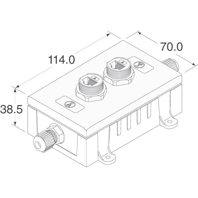 A-RJ45-BOX-2 Assmann WSW Components  Accessori per connettori modulari